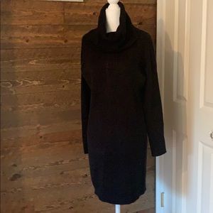 Lulu’s Tea Rider black sweater dress